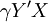\gamma Y^\prime X
