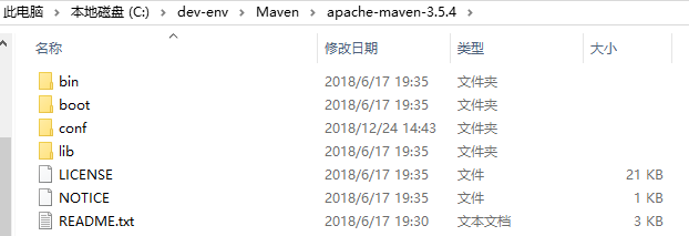 Maven安装目录