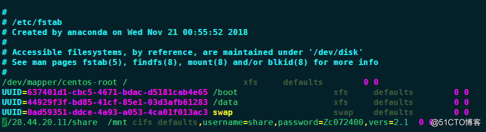 Linux下共享Windows文件系统