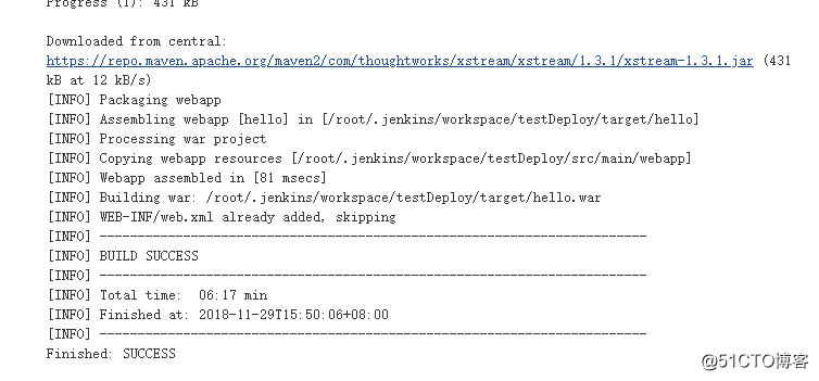 持续集成工具jenkins部署发布JAVA项目(二)