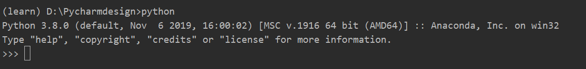 博主python版本为3.8.0
