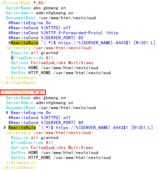 nginx+apache (400 Bad RequestThe plain HTTP request was sent to HTTPS ...