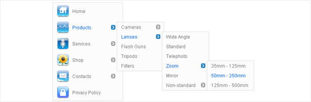 CSS Navigation and buttons tutorial