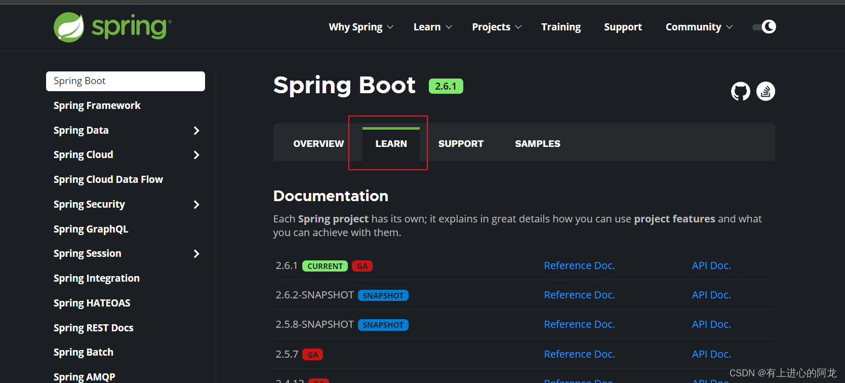 学习springboot2的第2天(2021-12-01)4-基础入门-springboot官方文档架构-CSDN博客