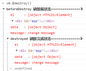 销毁vue实例