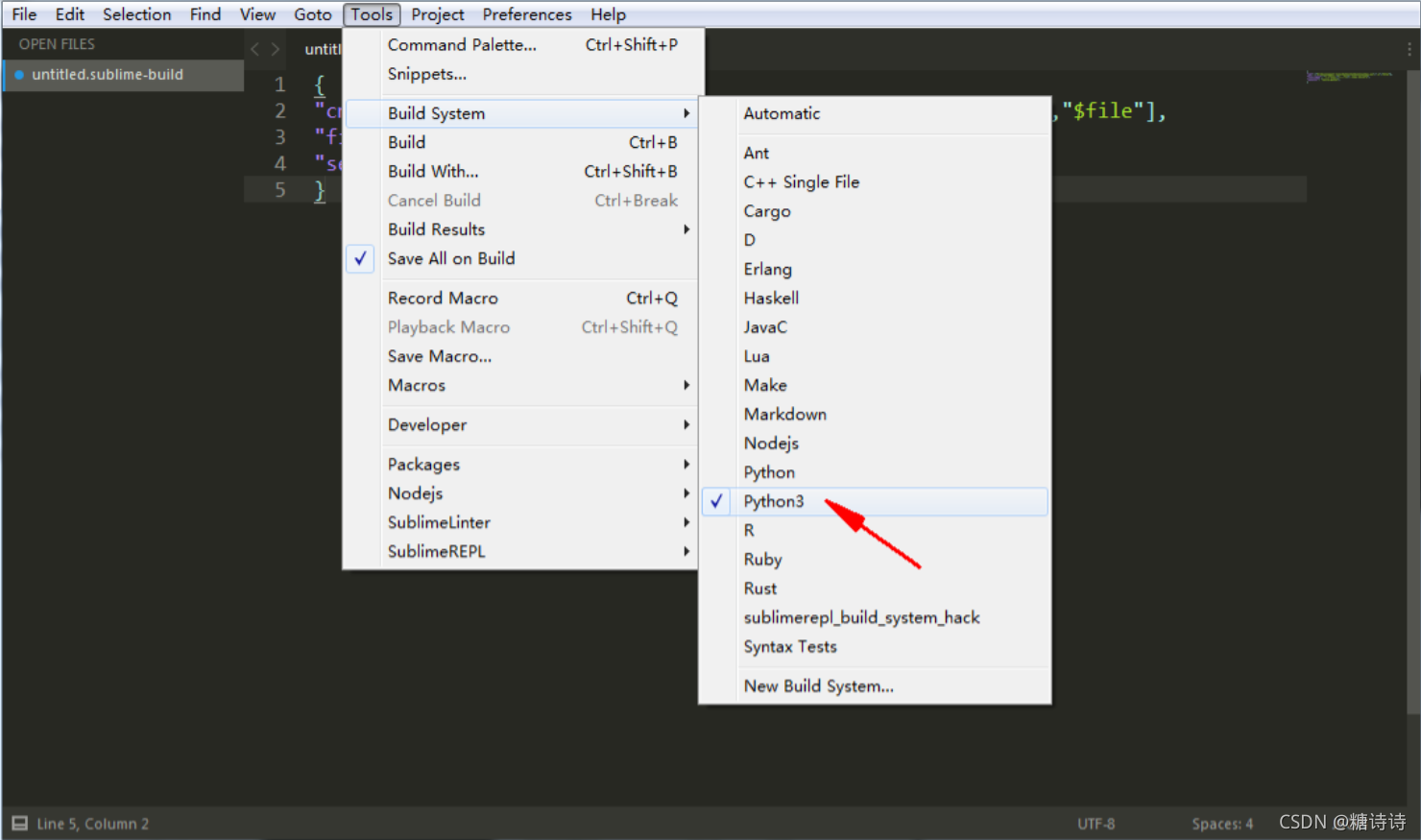 在Sublime Text 3中配置Python3的开发环境/Build System_sublime配置python3-CSDN博客