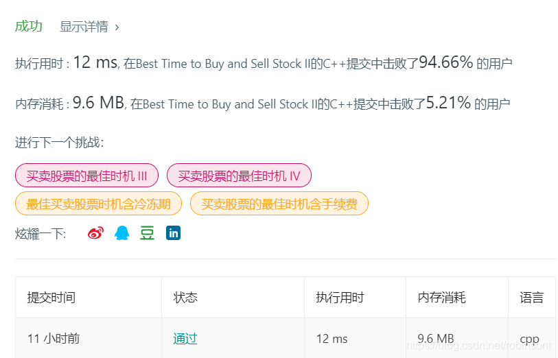得到的反馈