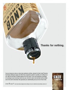 Knob Creek ad