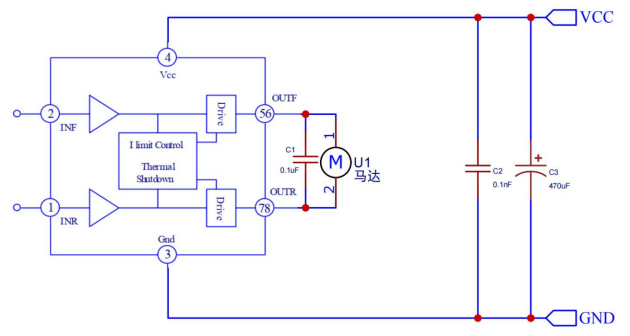 应用方案 | D6299B马达驱动电路-CSDN博客