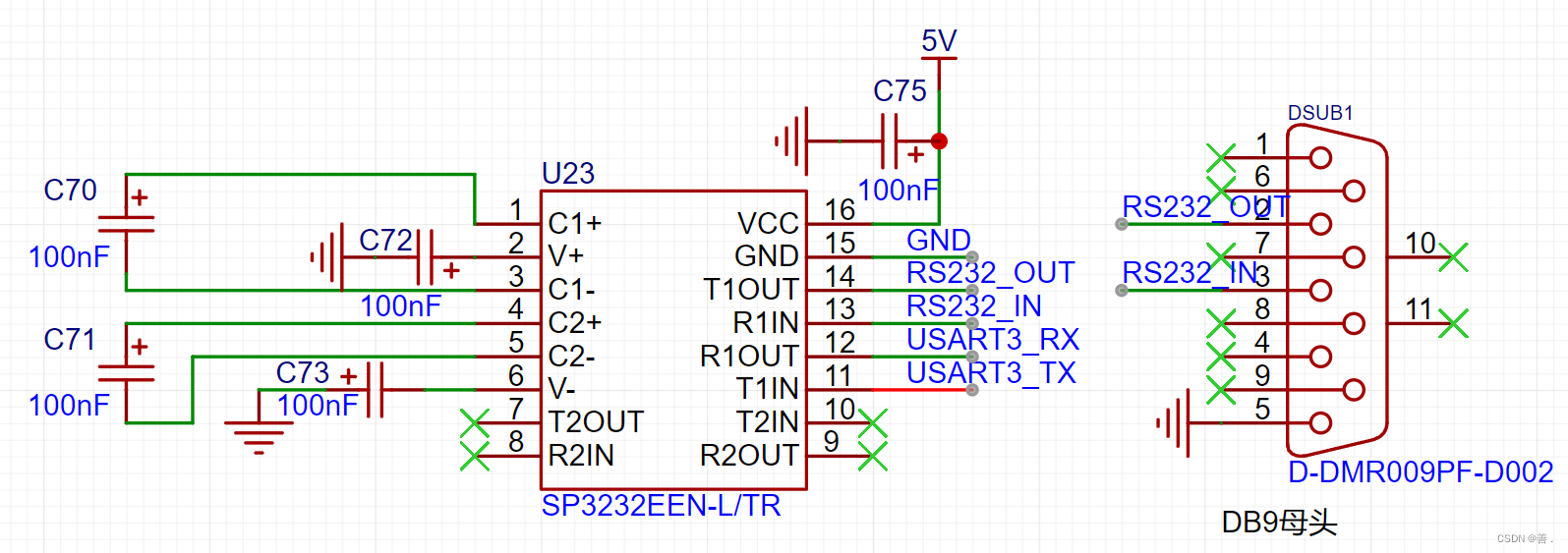 rs232电路设计
