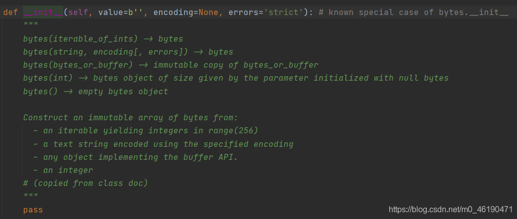 Python中的字节bytes+列表lists_python list bytes-CSDN博客