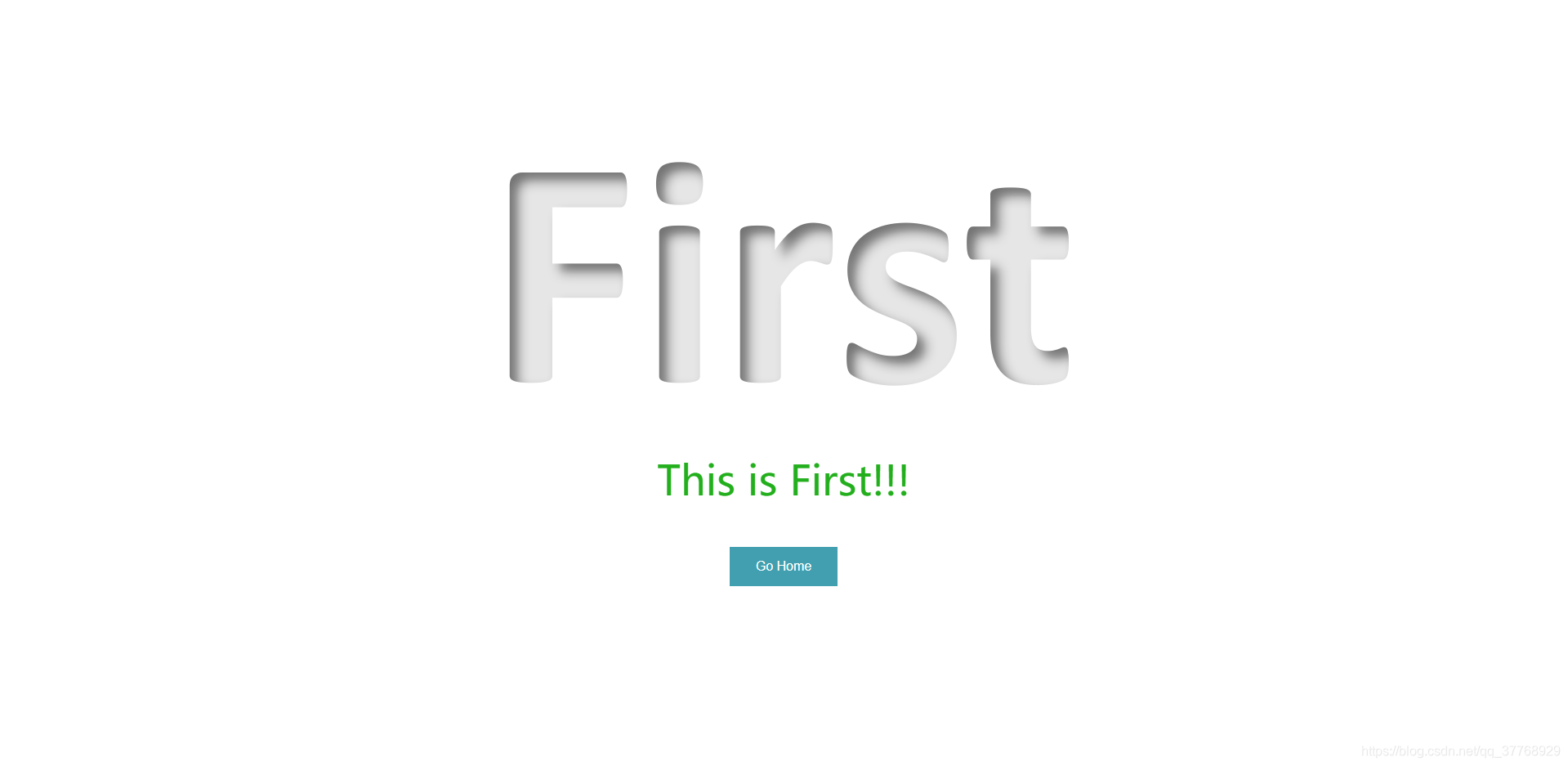 first