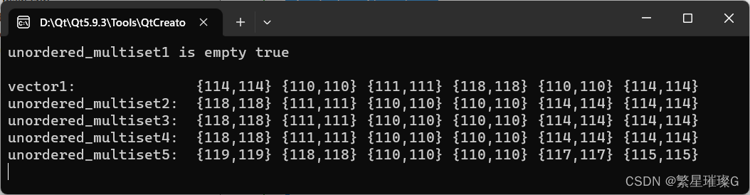 c++11 标准模板(STL)(std::unordered_multiset)(二)_std unordered multi set-CSDN博客