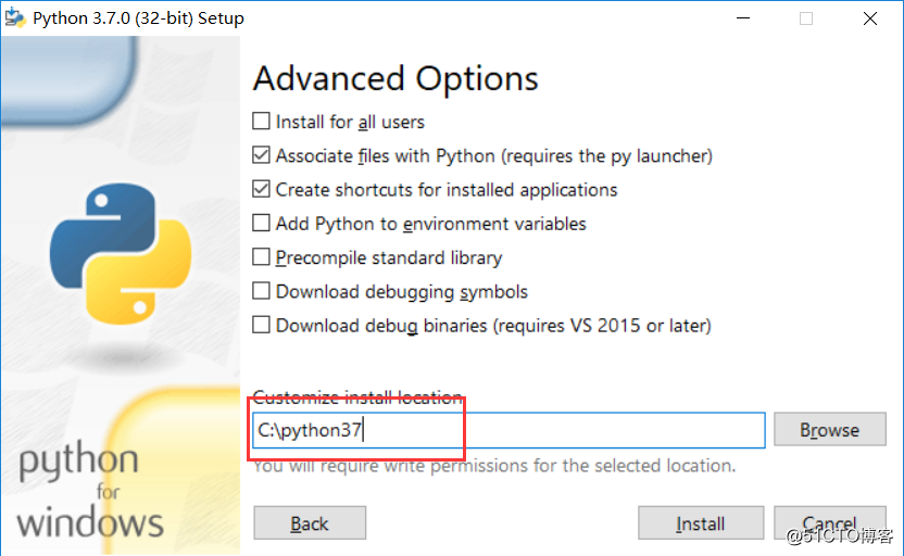 windows上安装python3.7教程以及环境变量配置