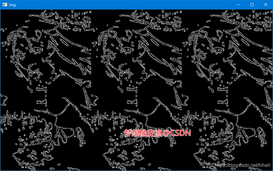 Python OpenCV Canny 边缘检测知识补充