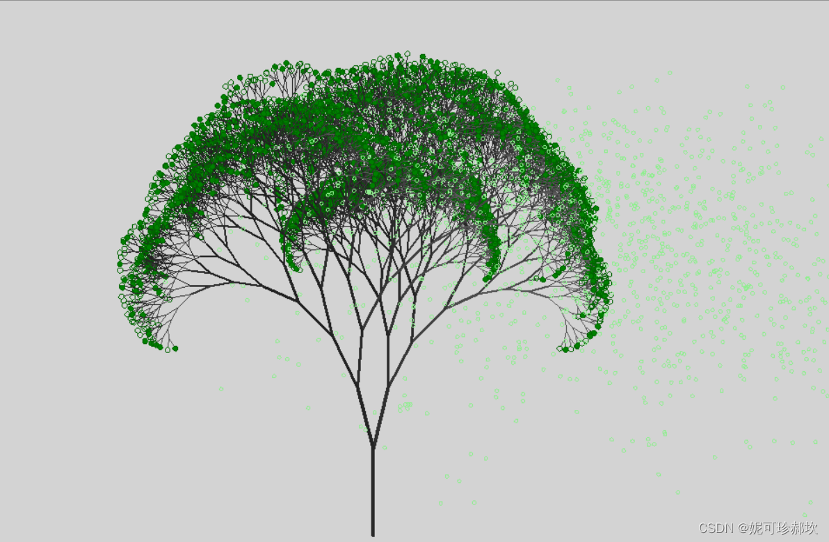 用Python绘制随机樱花树,-CSDN博客