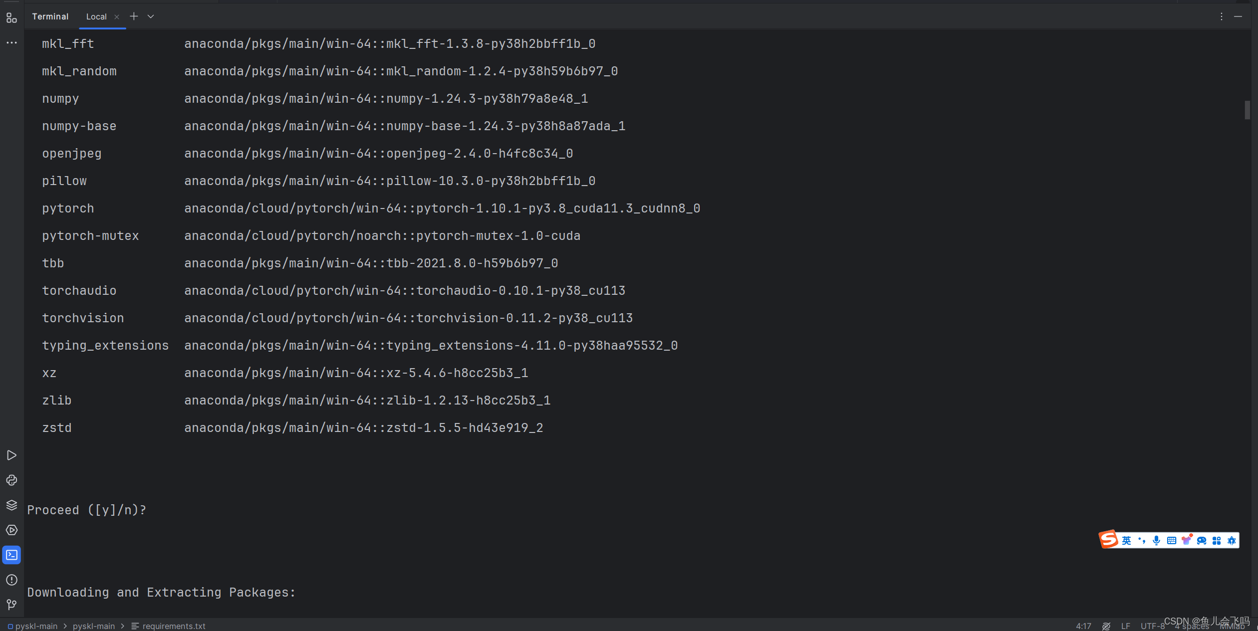 ImportError: DLL load failed while importing _ext: 找不到指定的程序 ...