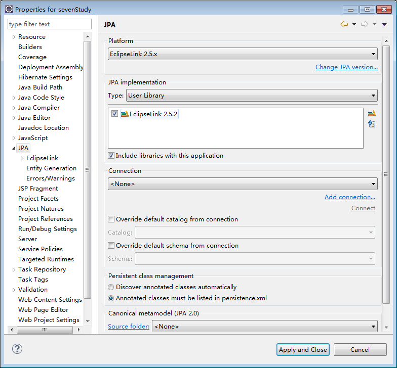 eclipse jpa mysql_eclipse利用JPA，根据数据库表生成Java中的实体类-CSDN博客