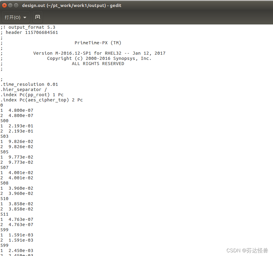Synopsys DC+PTPX+verdi使用笔记_synopsys ptpx-CSDN博客