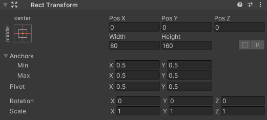 Rect Transform组件