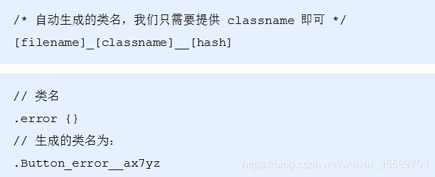 [外链图片转存失败,源站可能有防盗链机制,建议将图片保存下来直接上传(img-YOnp9OOs-1575111367700)(images/css-modules.png)]