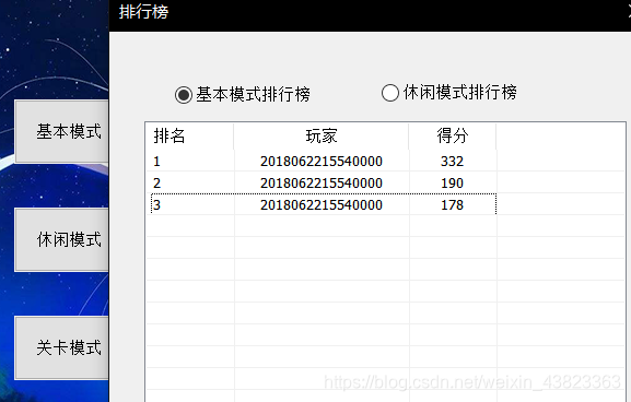 排行榜