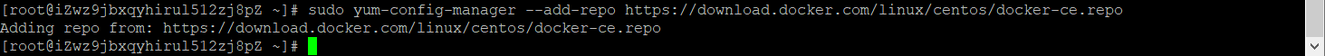 添加docker源
