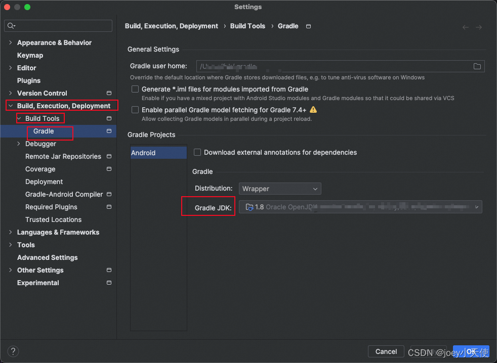 Android开发更改JDK版本_your build is currently configured to use java 17.-CSDN博客