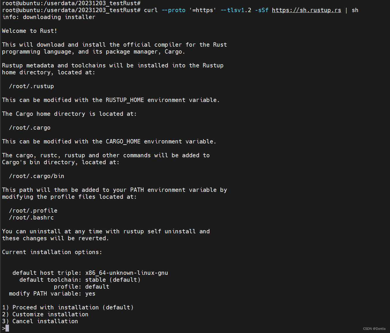 rust简单入门(rust教程、rust安装方法)插图1 在这里插入图片描述