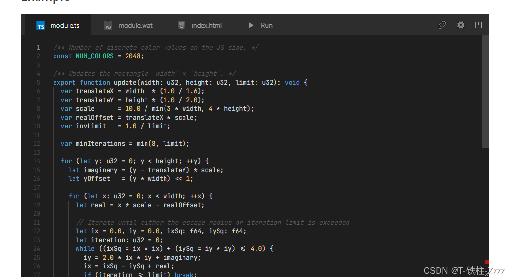 Assemblyscript Long Syntax 记录一次assemblyscript官方示例本地实现-CSDN博客