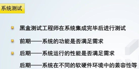 系统测试