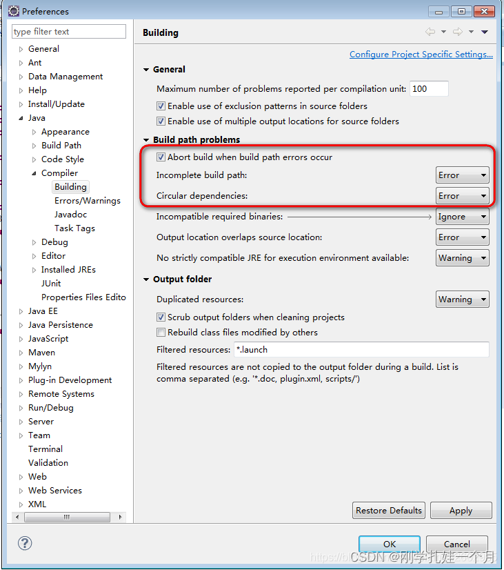 eclipse连接mysql时 出现的CLASSNOTFOUND 异常 解决方案记录_eclipse把java--------compiler ...
