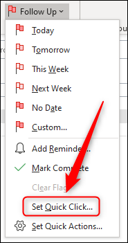 Click "Set Quick Click."