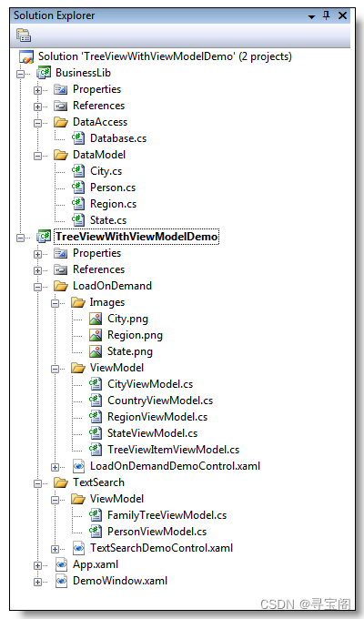 【WPF】翻译:使用ViewModel模式来简化WPF的TreeView_wpf使用treeview-CSDN博客