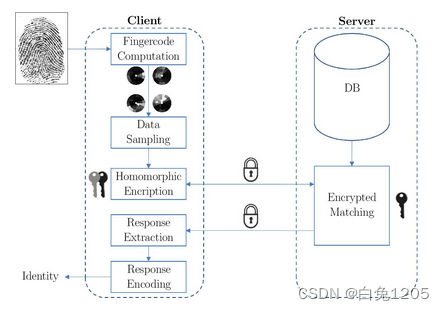 A privacy-compliant fingerprint recognition system based on homomorphic ...
