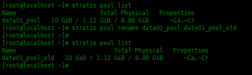 在Centos8 中使用Stratis管理本地存储(二)在Centos8 中使用Stratis管理本地存储(二)