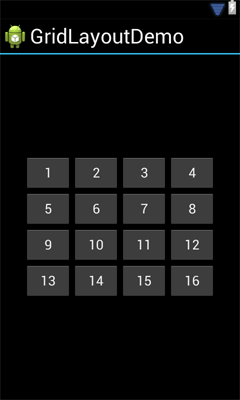 grid layout