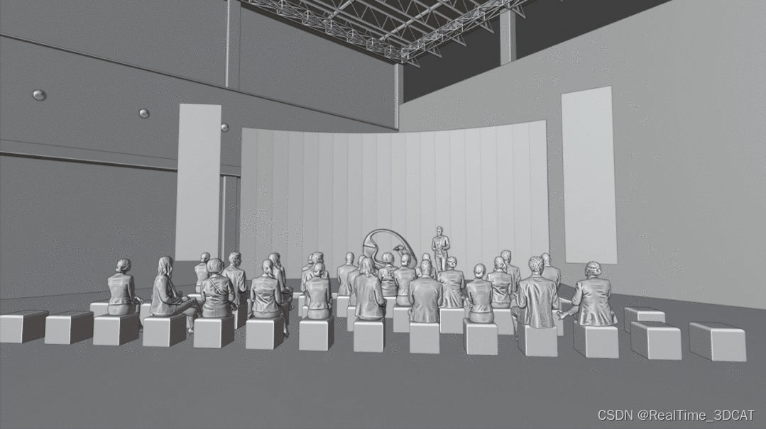 青桔云展厅设计