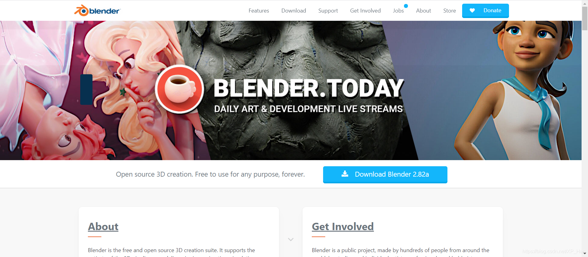 blender官网