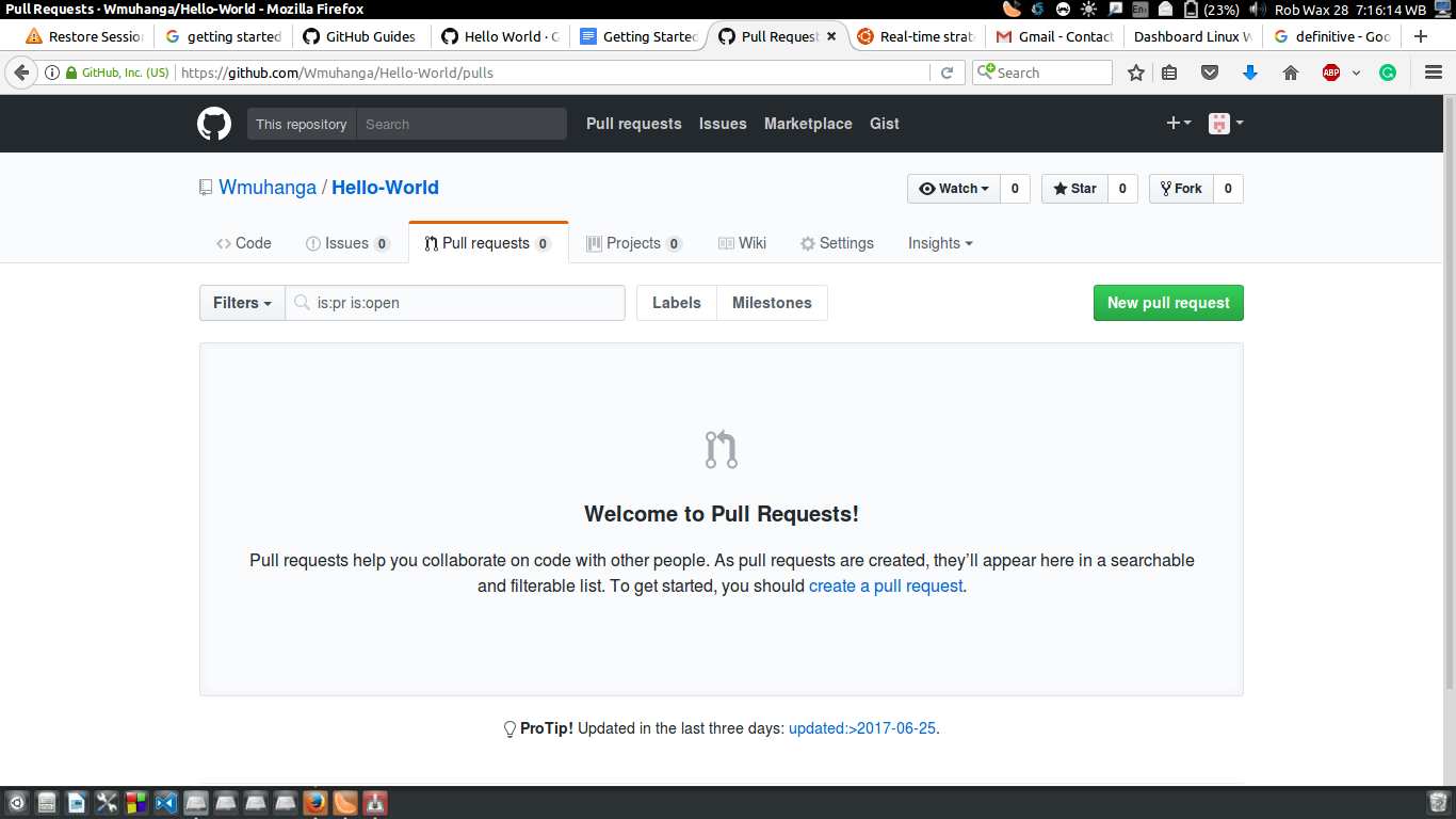 GitHub 快速入门GitHub 快速入门