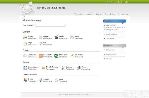 开源PHP CMS