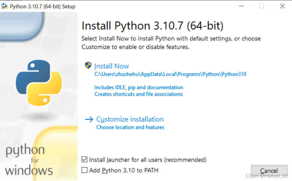 Python3运行环境安装方法_before launch the script install these packages in-CSDN博客
