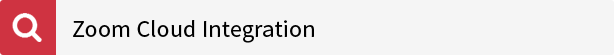 Zoom Cloud Integration