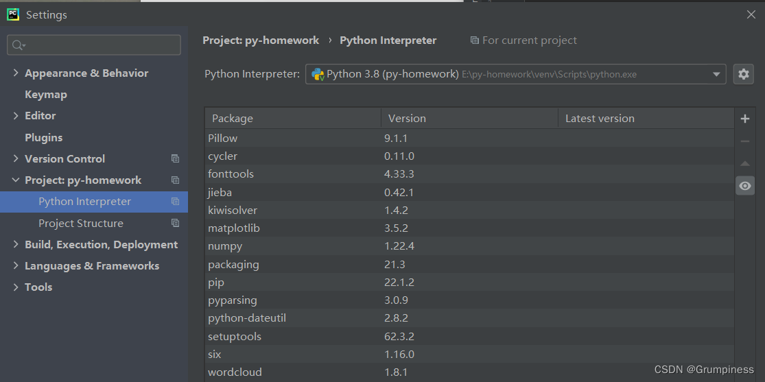 pycharm安装第三方插件（matplotlib/jieba/wordcloud...）报错Non-zero exit code (2 ...