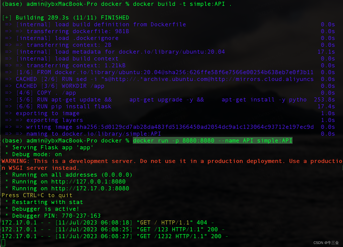 docker搭建一个API_本机 docker 提供 api-CSDN博客