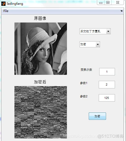 【图像隐藏】基于正交拉丁方置乱实现图像隐藏matlab源码_图像隐藏_05