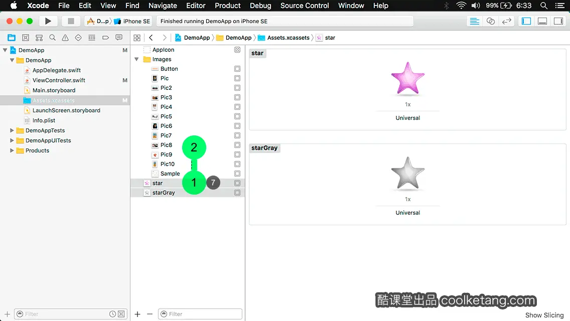 互动教程 for Xcode9 & Swift4-酷课堂