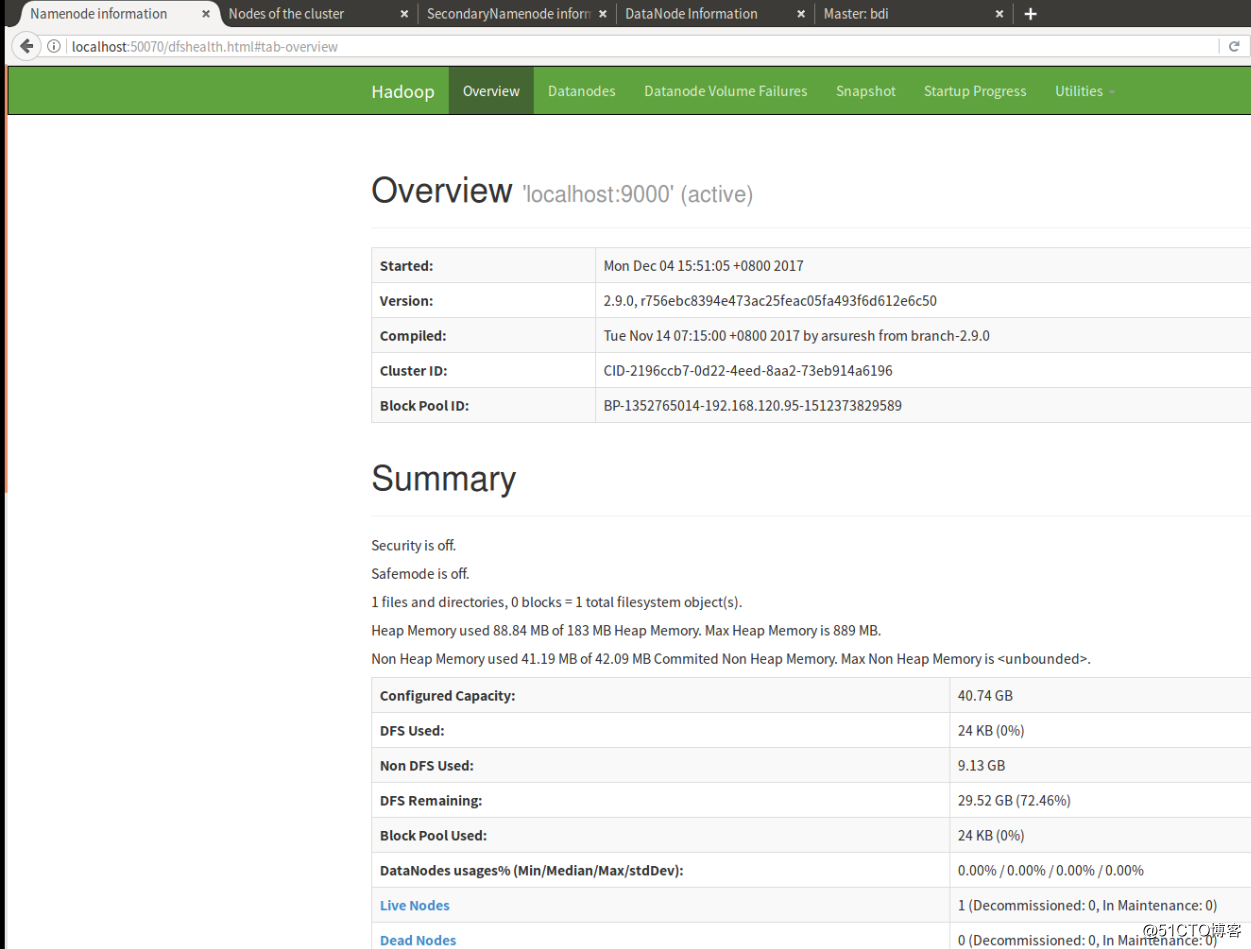 Hadoop Database安装手册