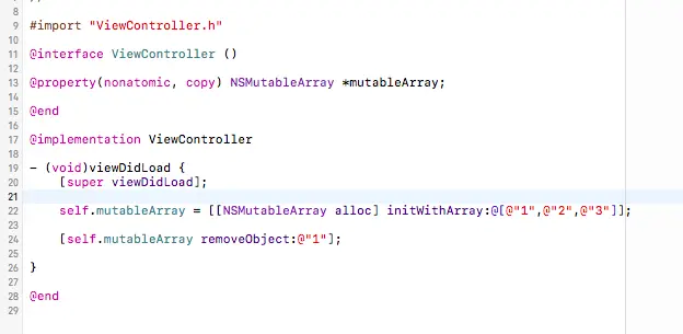 NSMutableArray问题