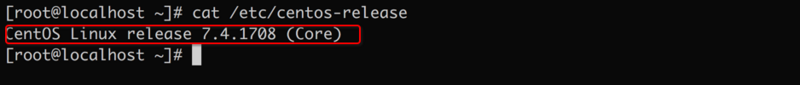 cat /etc/centos-release